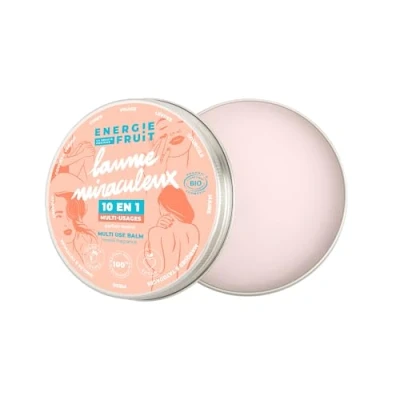 Image de ENERGIE FRUIT Baume miraculeux 10 en 1 multi usages Corps &amp; Visage Parfum Monoï BIO certifié par ECOCERT 100ml