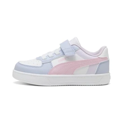 Image de PUMA Garçon Unisex Kinder CAVEN 2.0 Block AC+ PS Basket, Cool Weather Rose Mauve White Lilac Frost, 28.5 EU