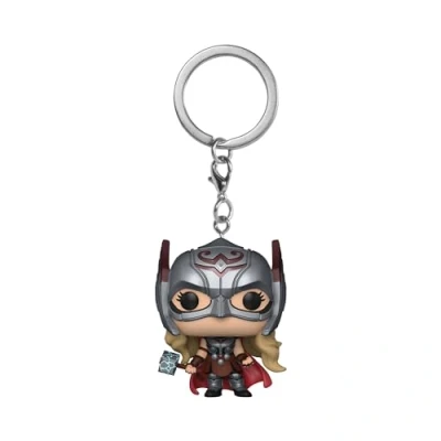 Image de Figurine Funko Pop Keychain Marvel Thor Love and Thunder Mighty Neuf