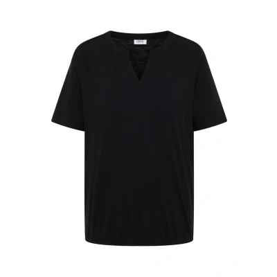 Image de Cecil LOOK Tshirt basique, Femme, Taille: Medium, Schwarz