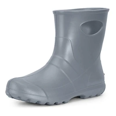 Image de Ladeheid Bottes de Pluie en EVA Femme LA 752 (Argent (sans sous Combinaison), 40 EU)
