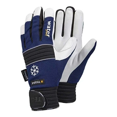 Image de ejendals 297 11 Gant d&#039;isolation contre le froid Tegera 297, taille 11, 1 paire, Bleu/noir/blanc