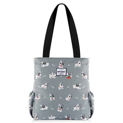 Image de HAWEE Mode Femme Sac à Bandoulière Grande Capacité D&#039;épaule Léger Fourre Tout avec Zip Loisir Provisions Imperméable Main pour Voyage Travail Ecole Vie Quotidienne Camping Plage