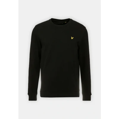 Image de Lyle &amp; Scott CREW NECK Sweatshirt, Homme, Taille: Medium, Jet black