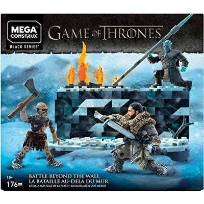Image de Mega Construx Game of Thrones La Bataille au delà du Mur, Jeu de Construction, 176 Pièces, 16 Ans et Plus, GKG96