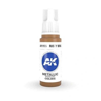 Image de AK Interactive 3rd Gen Metallic Rusty Brass 17ml