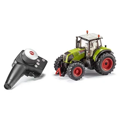Image de siku 6882 Tracteur télécommandé Claas Axion 850, 1:32, Télécommande incluse, Métal/Plastique, Vert, Fonctionne avec piles, Compatible accessoires