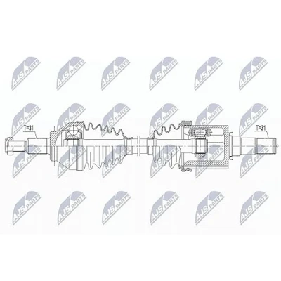 Image de Essieu moteur NTY NPW MZ 074