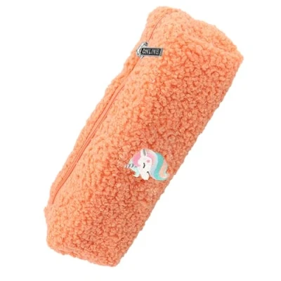 Image de Online Trousse Scolaire Peach Unicorn I fourre Tout pour l&#039;école et lycée Enfants avec Zip Pratique étui à Crayons Filles garçons 1 Compartiment