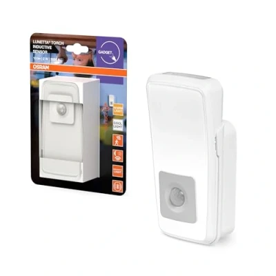 Image de OSRAM HOMELIGHTING Lunetta Torch Inductive Sensor White Veilleuse LED avec lampe de poche