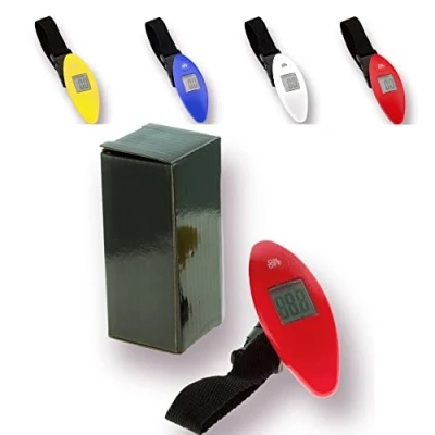 Image de ANTEVIA Pèse bagage DE voyage rouge PLUS 10 MODÈLES Balance à valise num (Blanax rouge)
