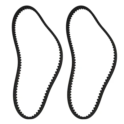 Image de ECSiNG 2x Courroie d&#039;entraînement de Tondeuse à Gazon HTD800 8M 12 Compatible avec Stiga Park 95 Combi Deck 9585 0164 01 en Caoutchouc Noir Boucle Fermée