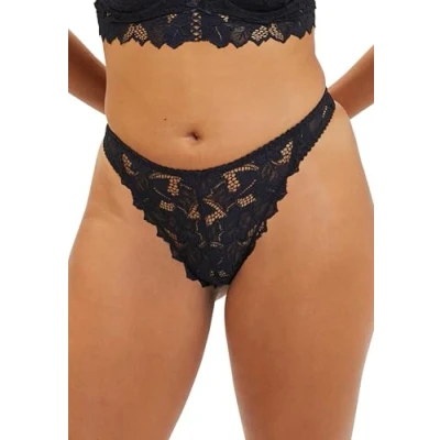 Image de Sans Complexe ARUM Taille Medium String, Femme, Taille: 36/38, Noir