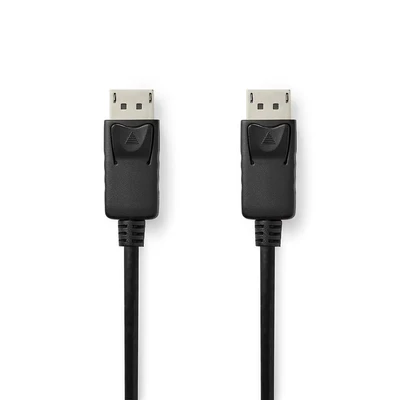 Image de Nedis CCGB37014BK20 câble DisplayPort 2 m Noir Neuf