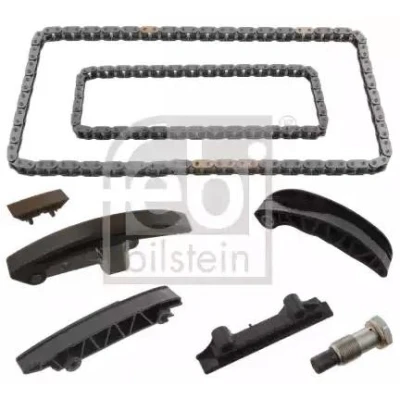 Image de FEBI BILSTEIN 101089 Jeu de distribution à chaînes Simplex, Chaîne fermée VOLKSWAGEN: Passat B6 Berline, Variant, Touareg II, AUDI: Q7