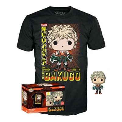 Image de Figurine Funko Pop My Hero Academia Bakugo Inclus T Shirt Modèle N 249 Multicolore