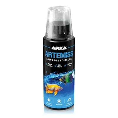 Image de MICROBE LIFT Artemiss Préparation de soin à base plantes pour un soutien optimal du système immunitaire des poissons dans tous les aquariums d&#039;eau salée et douce, 3785 ml