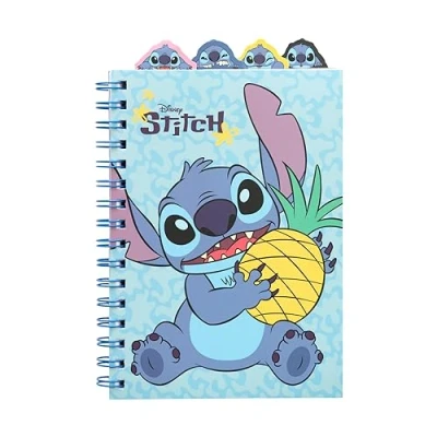 Image de Grupo Erik Carnet de Notes A5 Disney Stitch avec Intercalaires, 160 Pages Pointillées Notebook, Bullet Journal, Spirale