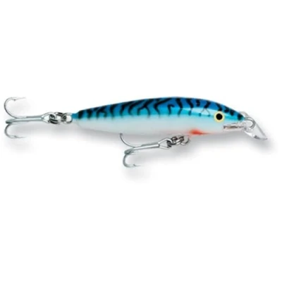 Image de Rapala Leurre de Pêche CountDown Magnum Matériel avec Corps en Abachi Mer Profondeur Nage 5.4 6.3m Taille 18cm / 70g Fabriqué Estonie Silver Mackerel