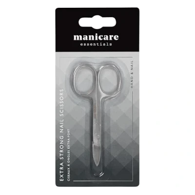 Image de Manicare Ciseaux à ongles extra résistants avec lames de précision, acier inoxydable japonais qualité chirurgicale, pour durs, manucure et pédicure, grands anneaux les doigts