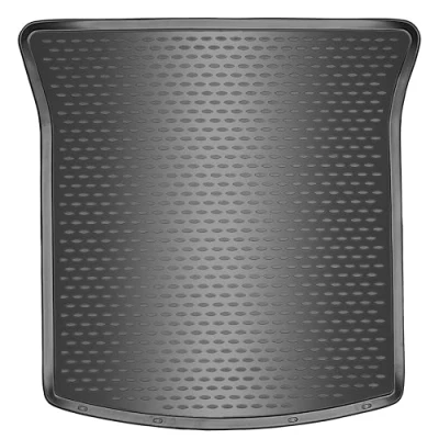 Image de ELMASLINE Bac de coffre en caoutchouc 3D pour VW Sharan II Van 5 portes 2010 2022 Accessoires tapis