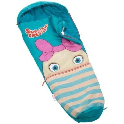 Image de Skandika Sac de Couchage Enfant Avale Soucis Sorgenfresser 170 (140 + 30) x 70/45 cm Jusqu&#039;à 12C (Lilli)