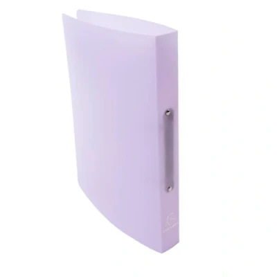 Image de Exacompta Réf. 54975E 1 classeur semi rigide PP Chromaline 2 anneaux ronds diamètre 30 mm Dos 40 Dimensions extérieures : 32 x 25 cm Format à classer A4 Coloris mauve