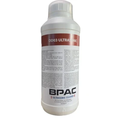 Image de BPAC DD03 Nettoyant Ultrason Détergent Désoxydant Dégraissant Nettoyeur Ultrasons pour Mecanique pH acide 1L Economique : dilution de 2 à 5%