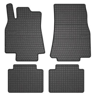 Image de FROGUM 546399 Ensemble de tapis sol Caoutchouc avant et arrière 4 noir Sur mesure MERCEDES BENZ: Classe B