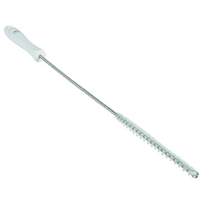 Image de Vikan Hygiène Brosse de Tuyau Fibres dures Blanc