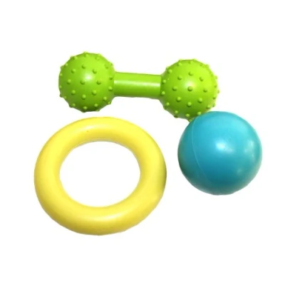 Image de Little Rascals Lot de 3 Jouets en Caoutchouc pour Chien