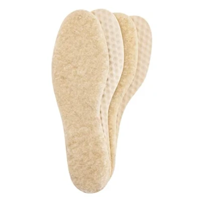 Image de Bama Schuhsohle WÄRMENDE Wollsohle 2ER PACK Semelles, Taille: 40, Beige