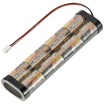 Image de Reely Batterie d&#039;émission (NiMh) 9.6 V 2400 mAh Nombre de cellules: 8 Sub C Stick Futaba