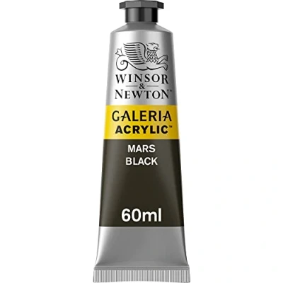 Image de Winsor &amp; Newton Acrylique Galeria 60ml Noir De Mars Série 1