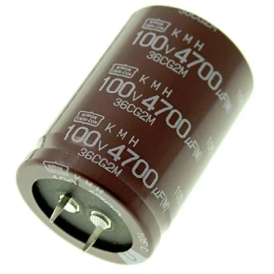 Image de Snap In Elko Kondensator Radial 4700µF 100V 105C EKMH101VNN472MA50S d35x50mm 4700uF
