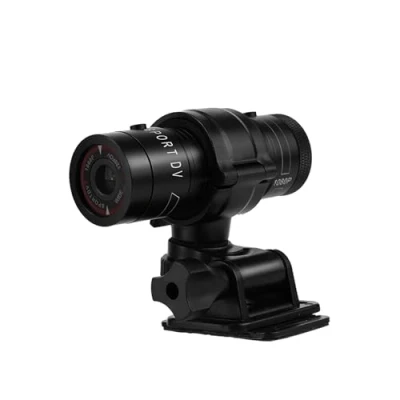 Image de Portable Mini DV, Caméra Vidéo d&#039;Extérieur étanche Full HD 1080P avec Microphone, Objectif Grand Angle Sport Cyclisme DV Support à Vélo