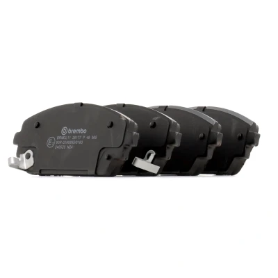 Image de BREMBO P 49 065 Jeu de plaquettes frein avec indicateur d&#039;usure tôle anti bruit sans accessoires MAZDA: 3 3/5 portes