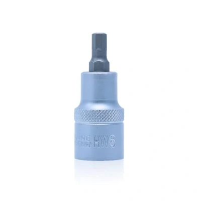 Image de CCLIFE Douille Hexagonale de 1/2&quot; 6 mm CR V Acier S2 Pour Clé à 1 PCS HW6