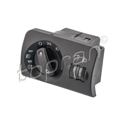 Image de TOPRAN 116 656 Interrupteur, lumière principale avec régulateur intégré AUDI: A6 C5 Avant, Berline
