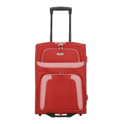 Image de paklite valise à main 2 roulettes conforme aux normes IATA pour les bagages main, série ORLANDO : trolley souple classique au design intemporel, 53 cm, 37 litres