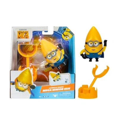 Image de Giochi Preziosi DM4 MN403100 Moche et méchant Me 4 Figurine d&#039;action Comprenant Un Accessoire Unique du Minion de Mon préféré Taille 10 cm Âge 3 Ans