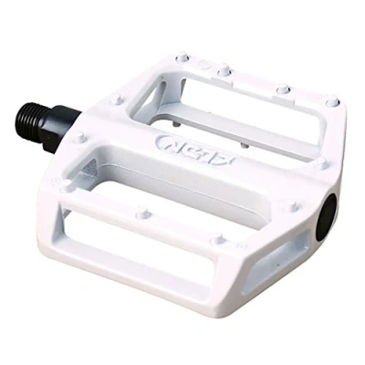Image de NC 17 sudpin STD Pro Zero Plate Forme de pédales en Aluminium pour vélo VTT/vélo/VTT pédale BMX/résistante/Ultra léger/Fixe Broches Blanc
