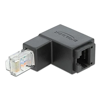 Image de DeLOCK Adaptateur RJ45 mâle coudé vers le bas prise Cat.6 UTP