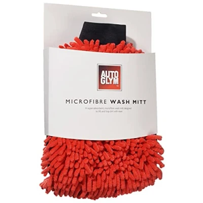 Image de Autoglym 945455500 Gant pour nettoyage de la voiture Microfibre orange
