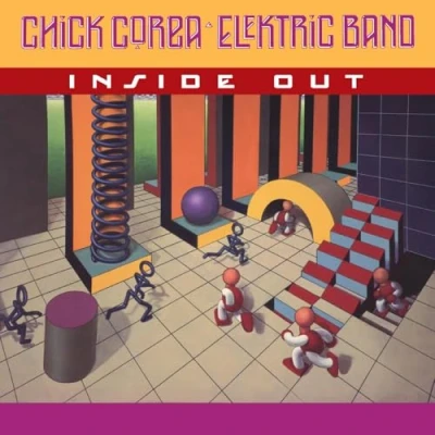 Image de Disque LP CHICK COREA ELEKTRIC BAND Inside Out CLP33051 CANDID Non Japon Jazz