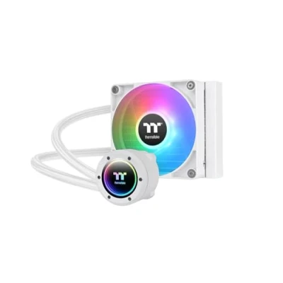 Image de Thermaltake TH120 V2 ARGB Sync CPU Liquid Cooler Snow Edition