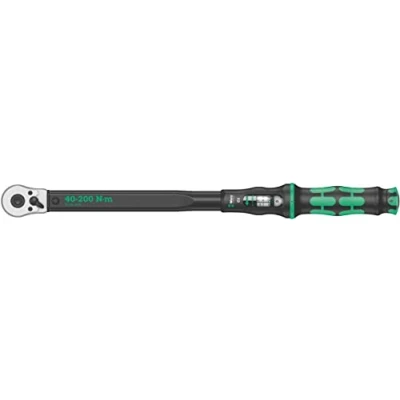 Image de &quot;Wera 05075622001 Clé dynamométrique à cliquet Click Torque C 3, 1/2&quot;&quot;, 40 200 Nm&quot; , vert