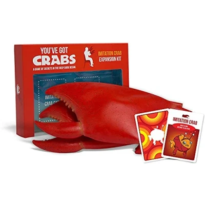 Image de Exploding Kittens You&#039;ve Got Crabs: Imitation Crab Expansion Pack by Card Games for Adults Teens &amp; Kids Fun Family
