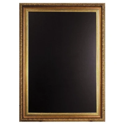 Image de Securit Tableau noir avec cadre doré 65 x 85 cm