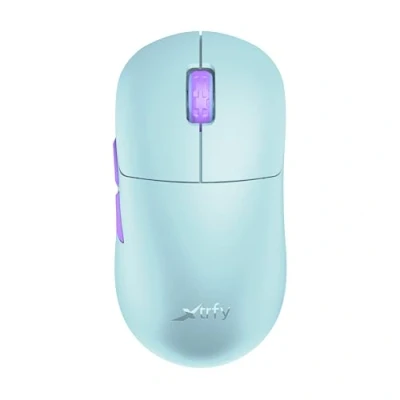 Image de Xtrfy M8 Wireless, souris de gaming ultralégère sans fil, optimisé pour l’e sport radio 2,4 GHz, avant ultra réduit une précision élevée, rechargeable, Frosty Mint